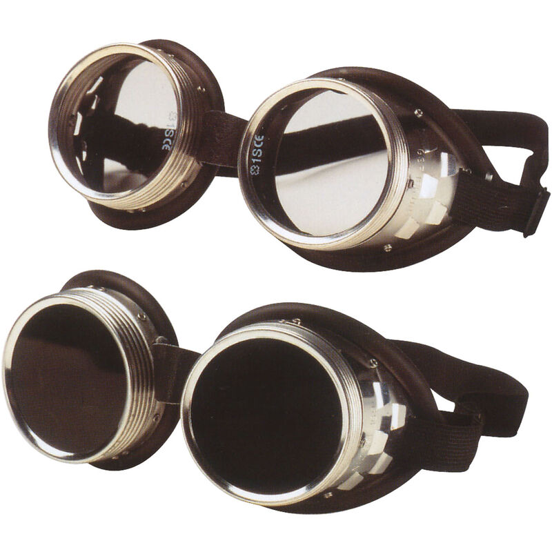 Sacit - GB5002 lunettes de protection en aluminium avec lentilles foncées ce