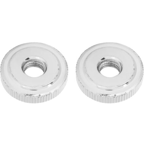 GB807 M8 Nutmutter – vernickelter Kohlenstoffstahl, 2er-Pack