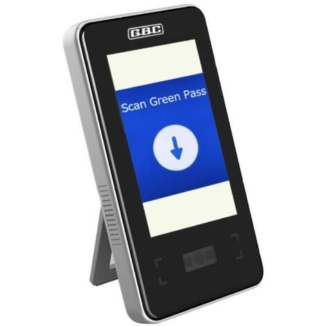 Gbc 64.2506.70 lettore di codici a barre Lettore di codici a barre fisso 2D Nero