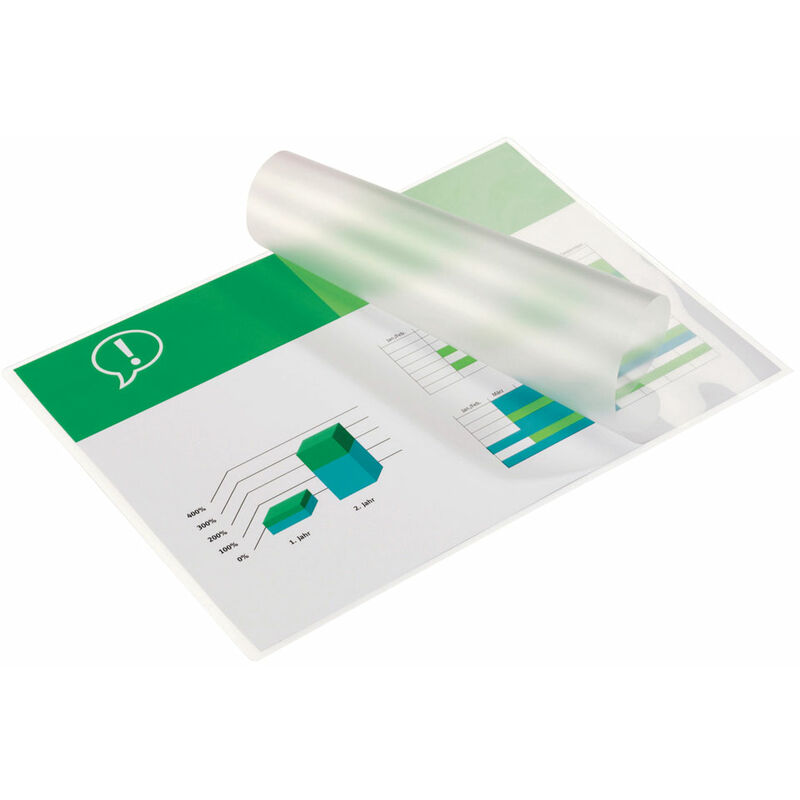 GBC Document Laminating Pouches A5 Gloss 125 Micron Pack of 100