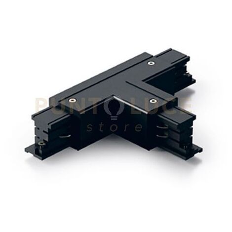 GBIC18- GIUNTO A "T" CONNETTORE SINISTRO ELETTRICO-MECCANICO 220-240V PER SISTEMA BINARIO NERO