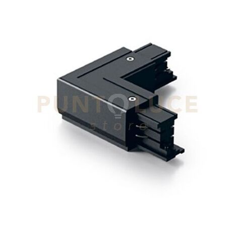 GBIC20- GIUNTO A "L" CONNETTORE SINISTRO ELETTRICO-MECCANICO 220-240V PER SISTEMA BINARIO NERO