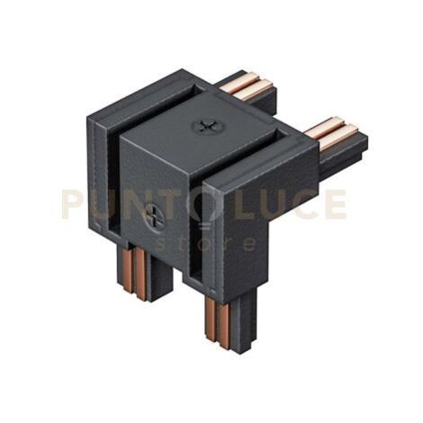 GBIGA2- MODULO CONNESSIONE ELETTRICA 2 BINARI PER ART. "GBIN30 " COLORE NERO SOFFITTO/PARETE