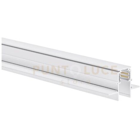 GBIN20- SISTEMA BINARIO MODULARE ELETTRICO-MECCANICO 48V SEZIONABILE AD INCASSO MT2 PIU 2 TAPPI E COVER BIANCO