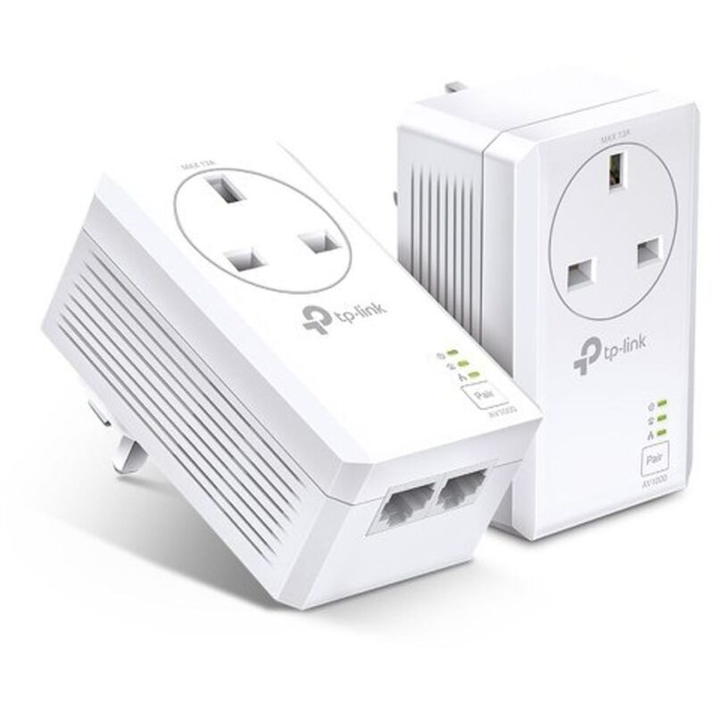 TP-Link AV1000 2 Port Gbit Passthrough Powerline