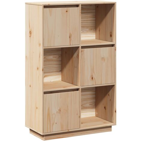 GBLY Highboard 74x35x117 cm Massivholz Kiefer