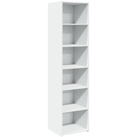 GBLY Highboard Weiß 45x41x185 cm Holzwerkstoff