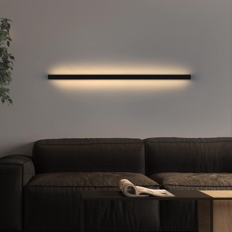 Image of Gbly - Lampada da Parete a led per Interni - Moderna 60CM 21W Corridoio Su Giù Lampada da Corridoio Bianca Calda Lampada da Soggiorno Lampada da