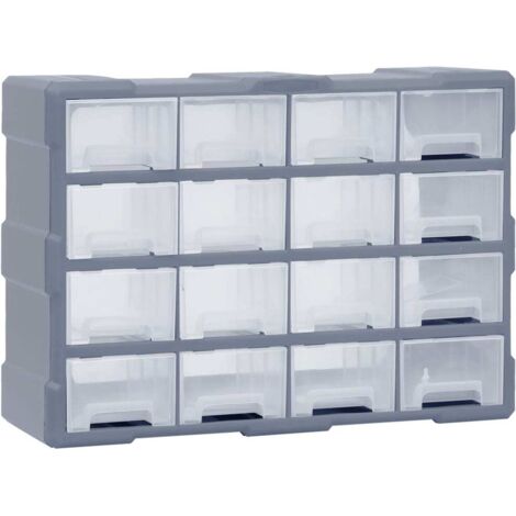 GBLY Multi-Schubladen-Organizer 16 Schubladen 52x16x37 cm