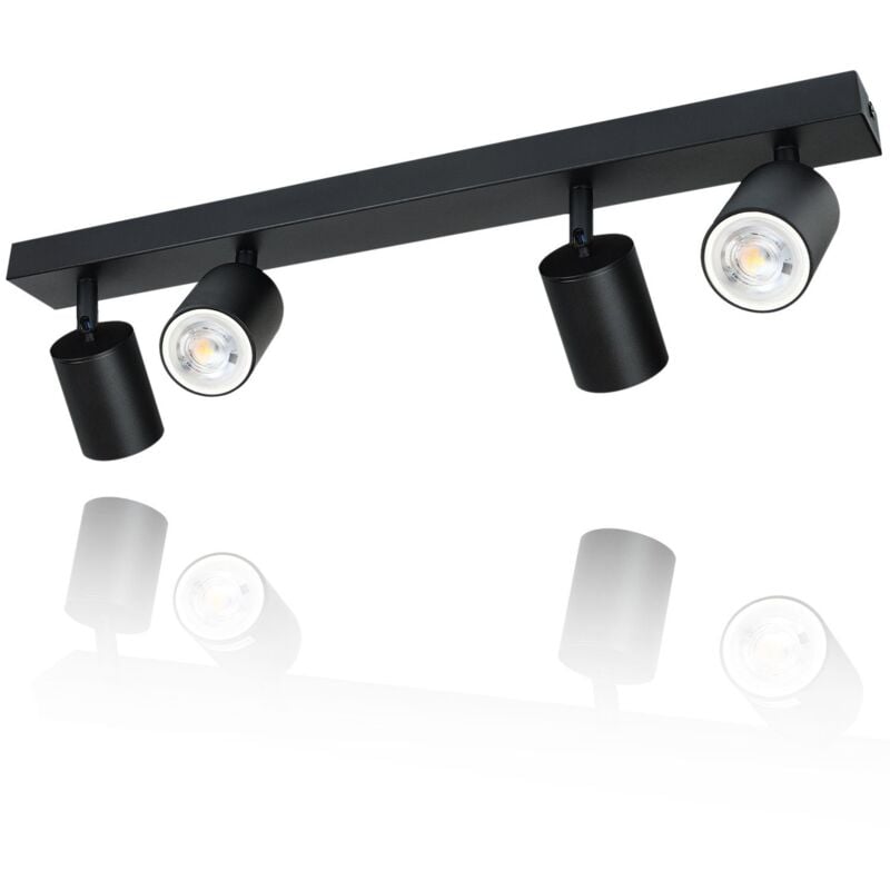 Plafonnier led 4 spots-Plafonnier à spot l 535 mm - Moderne - éclairage intérieur - Salon i Chambre i Cuisine i Salle à manger - sans ampoules - nior