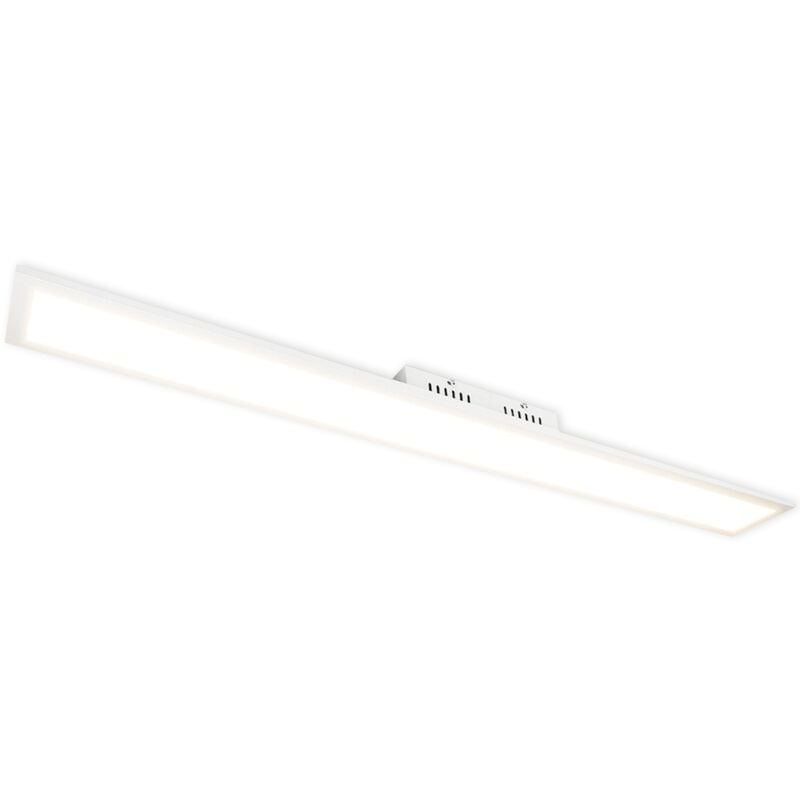 Plafonnier led à intensité variable 120 x 15 cm avec télécommande 42 w pour salon, chambre à coucher, cuisine, couloir, 3 360 lm - Gbly