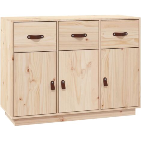 GBLY Sideboard 100x40x75 cm Massivholz Kiefer