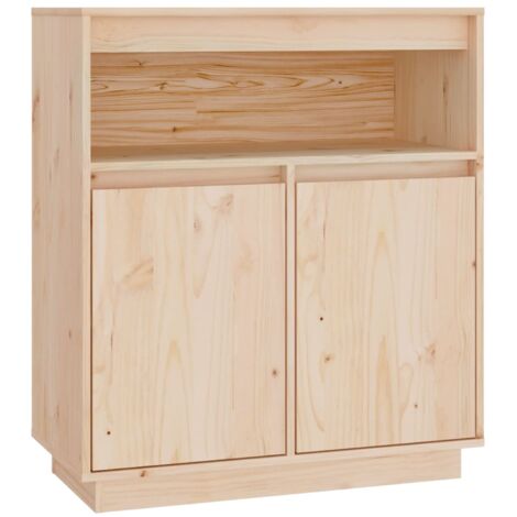 GBLY Sideboard 70x34x80 cm Massivholz Kiefer