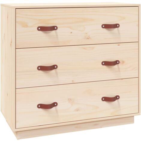 GBLY Sideboard 80x40x75 cm Massivholz Kiefer