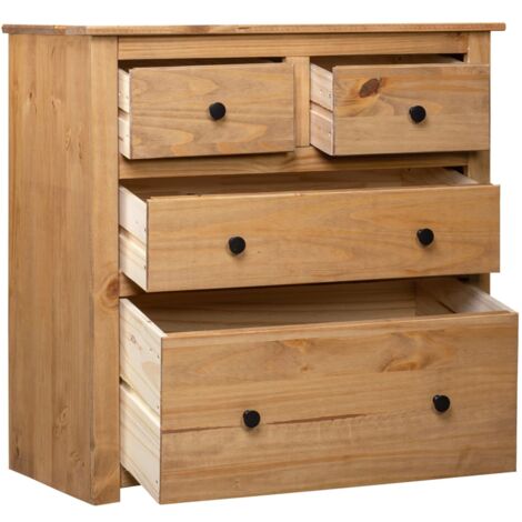 GBLY Sideboard 80x40x83 cm Kiefernholz Panama