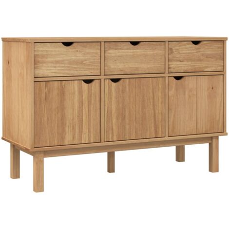 GBLY Sideboard OTTA 114x43x73,5 cm Massivholz Kiefer