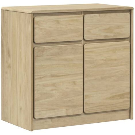 GBLY Sideboard SAUDA Eiche-Optik 80x43x75,5 cm Kiefernholz