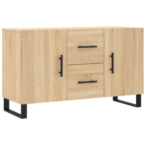 GBLY Sideboard Sonoma-Eiche 100x36x60 cm Holzwerkstoff