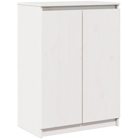 GBLY Sideboard Weiß 60x36x84 cm Massivholz Kiefer