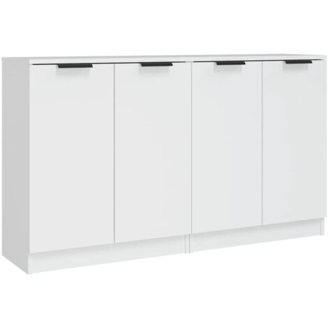 GBLY Sideboards 2 Stk. Weiß 60x30x70 cm Holzwerkstoff