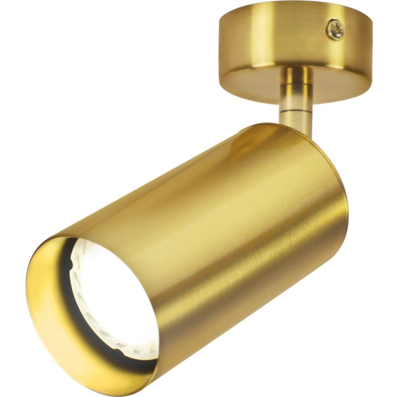 Gbly - Spot plafond, plafonnier - 1 lumière - GU10 - l 110 mm - or - Moderne - éclairage intérieur - Salon i Chambre i Cuisine i Salle à manger