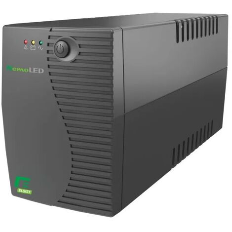 GC Elsist NEMOLED 80 800VA/360W Line Interactive 2xSchuko PROMO FINO AL 31/05/23