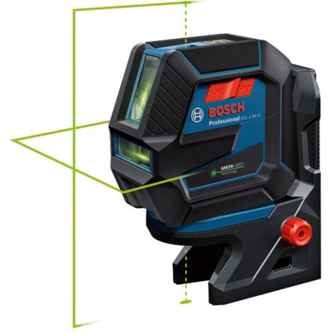 GCL 2-50 G Laser professionale a punti e linee - BOSCH - con batterie e custodia - 0601066M00