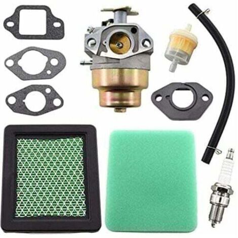 GCV 190 Carburateur avec Bougie D'allumage Ligne de Carburant pour Honda GCV190 GCv160 Moteur Convient pour tondeuse à gazon 16100-z0y-m42