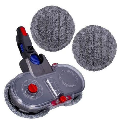 GDE - Aspirante pennello e pulizia per Dyson V7 V8 V10 V11 V15 con serbatoio dell'acqua rimovibile e 2 mop lavabili