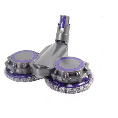 GDE - Brosse nettoyante, Tete de Vadrouille electrique compatible Dyson V7, V8, V10, V11, V12, V15