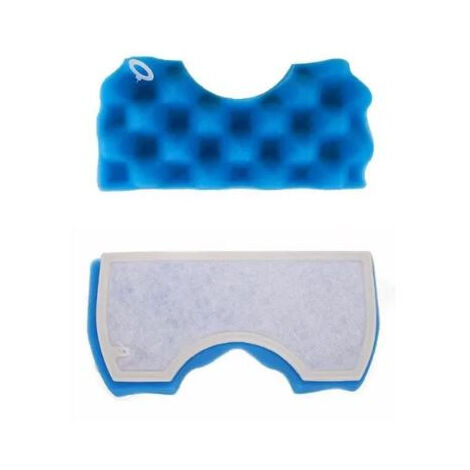 GDE - Filtro de espuma HEPA con microfiltro 150x75x25mm para aspiradora compatible Samsung DJ97-01040C