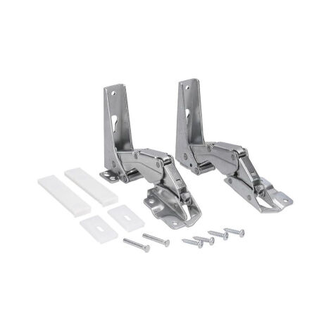 GDE - Sotto kit di cerniera della porta più alta per frigorifero, congelatore compatibile Whirlpool C00636779