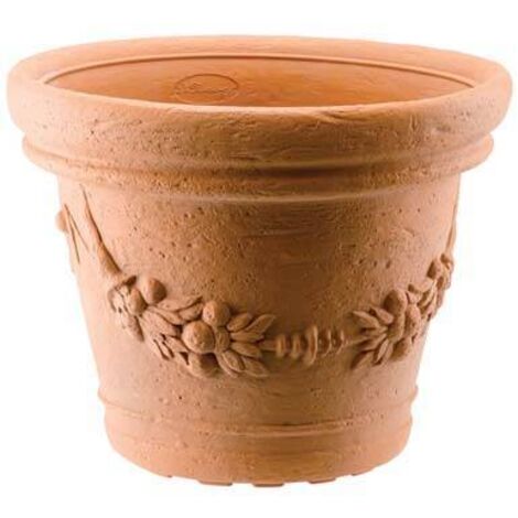 GDM EILOS Vase in Martino -Harz - CoralØ42xH33 cm
