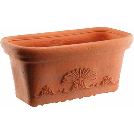 GDM Flora Impruneta Box Vase - 80x40xH33 cm