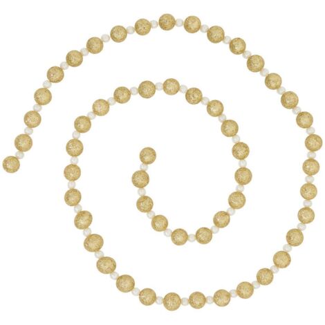 GDN PLF KUGELN PERLEN GOLD 180CM - Atmosphera créateur d'intérieur