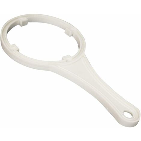 GDRHVFD Boîtier de filtre 10 pouces en plastique Clé à vis pour cartouche filtrante filtre à eau maison