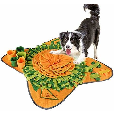 Dog Pizza Sniffing Mat Pet Nose Smell Training Pad Dog Snuffle Toy