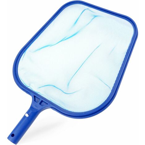 GDRHVFD Red de piscina de malla fina, skimmer de piscina profesional, red de hojas de piscina para limpiar suministros de limpieza de piscina Rastrillo de piscina (poste no incluido)