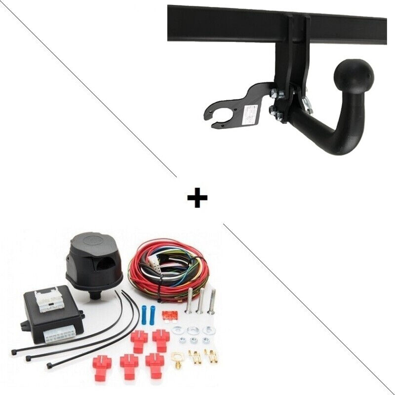 GDW - Attelage Renault Mégane 4 Estate Phase 2 (Break 05/20-) Col de cygne + faisceau universel 7 broches + boitier électronique