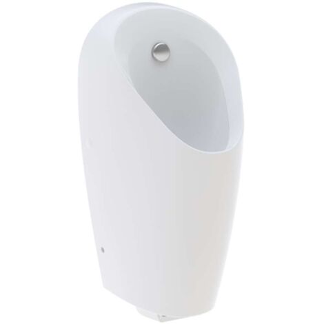 GE Selva WC, con comando integrato, alimentazione tramite rete posteriore, bianco