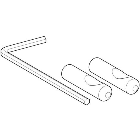 GE  Set  Pernos  para  Inodoro  /  Bidé  (2  piezas)