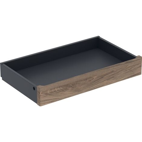 GE Tiroir intérieur avec façade pour Renova Plan US pour lavabo, largeur 65 cm, année 2021, bois noyer