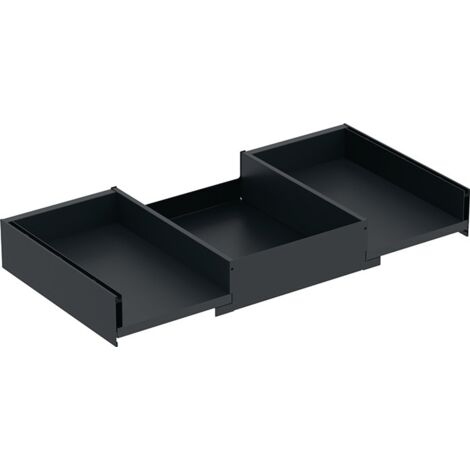 GE Tiroir supérieur pour meuble sous lavabo iCon, largeur : 75 cm, version raccourcie