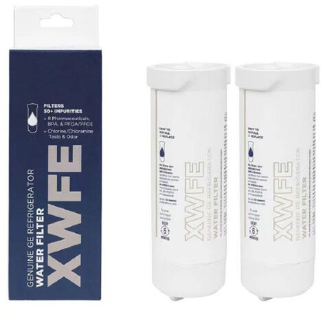 GE XWFE 2-teiliges Kühlschrank-Wasserfilterelement