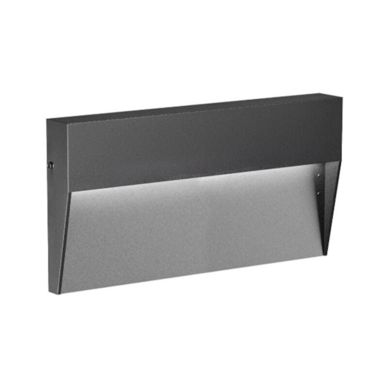 Gea led appliques extérieures ges1171 led ip65 applique moderne en aluminium, nuances claires 3000 ° k (lumière chaude)