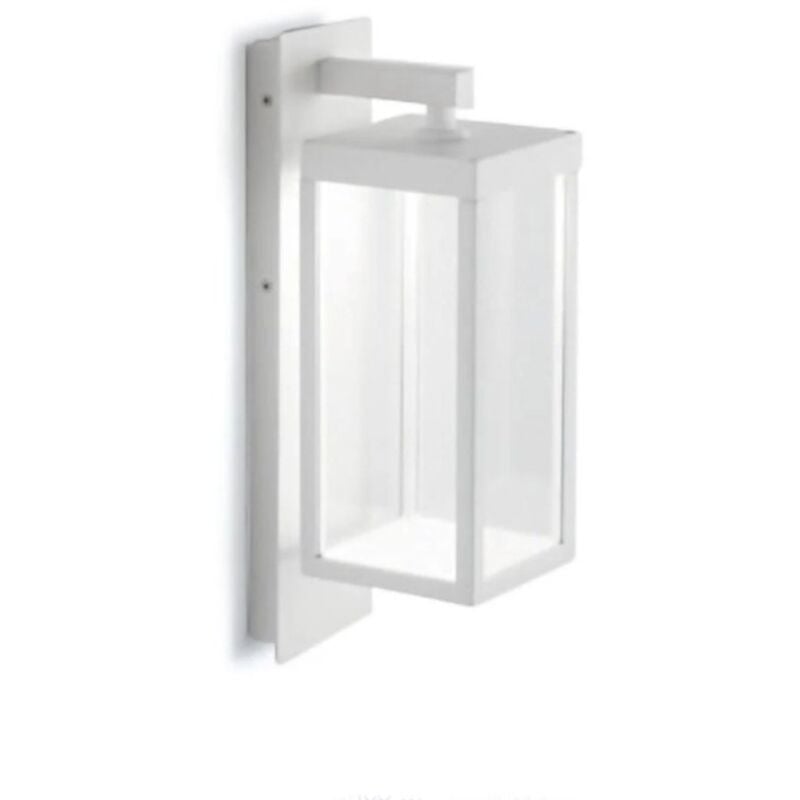 Gea led sire ges770 13w led 650lm 4000°k ip54 applique extérieure aluminium blanc