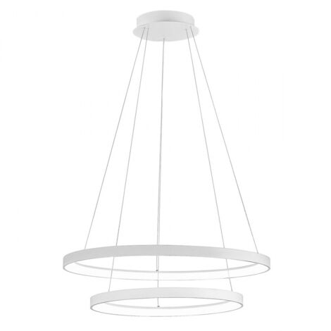 Gea luce lustre annulaire krizia s2 b 88w led suspension en aluminium