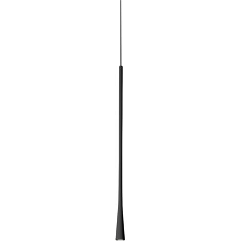 G.e.a luce sospensione dafne led 7w 3000k nero dafne s/g nero