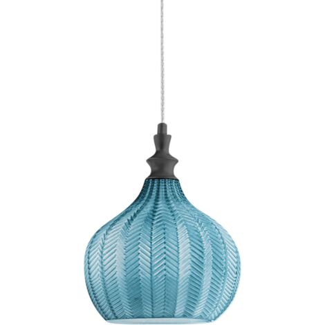 G.e.a. luce suspension cleofe cobalt 1xe27 ampoule exclue cleofe s/11 cobalt