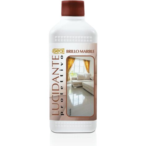 GEAL BRILLO MARBLE. Lucidante Protettivo per Marmo e Granito. 500ML